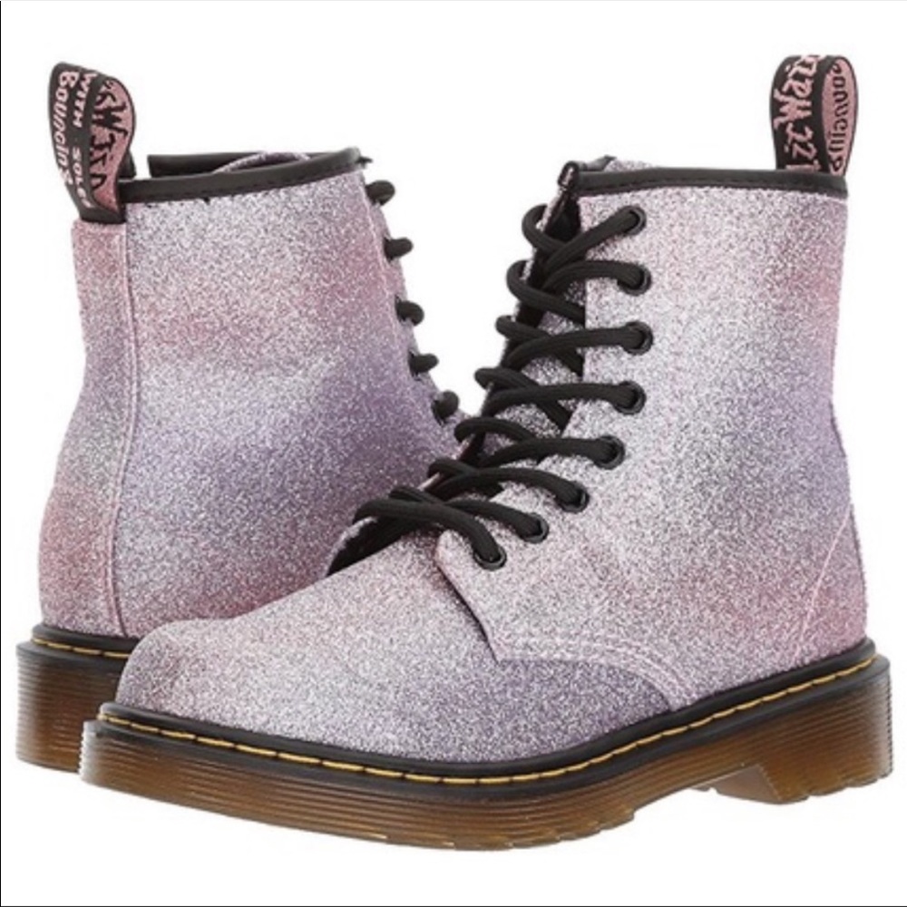 Dr. Martens Delaney Glitter Girl Boots